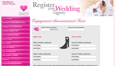 Engagement Anouncemnet On Register Your Wedding 14 384X220