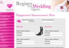 Engagement Anouncemnet On Register Your Wedding 14 384X220
