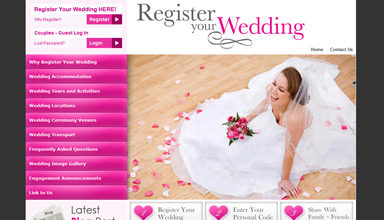 Register Your Wedding