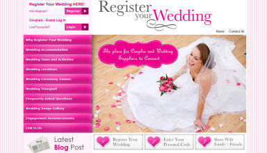 Register Your Wedding Home Page 12 384X220